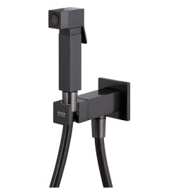 Remer Гигиенический душ Qubika Q64CFP, цвет: черный