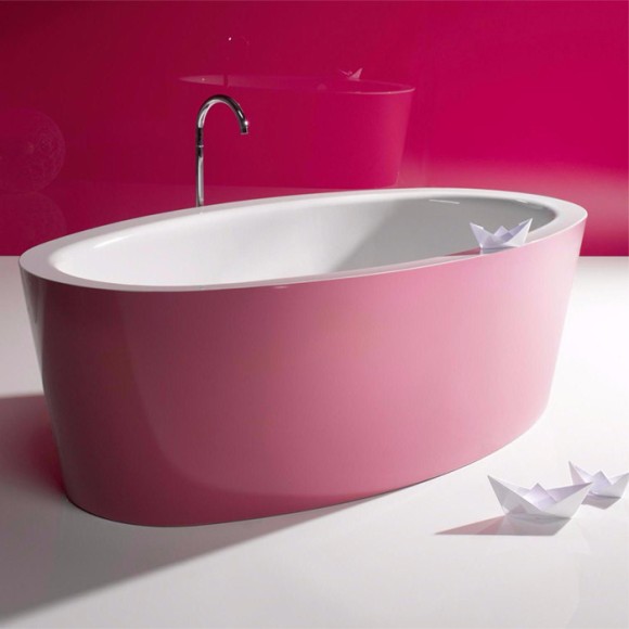 Bette Ванна отдельно стоящая 180х100 см, Home oval silhouette, розовый арт. 8994-352 CFXXK PLUS