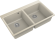 Мойка для кухни 870x520 Axel Rivelato, бежевая арт. X-90-2D beige scuro