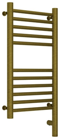 Электрический полотенцесушитель Богема 3.0 прямая 600х300 МЭМ правый (состаренная бронза) Сунержа арт. 05-5805-6030