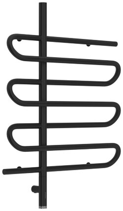 Электрический полотенцесушитель Эпатаж 3.0 800х600 МЭМ левый (матовый чёрный) Сунержа арт. 31-5850-8060 Электрический полотенцесушитель Эпатаж 3.0 800х600 МЭМ левый (матовый чёрный) Сунержа арт. 31-5850-8060