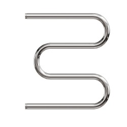 Водяной полотенцесушитель 600x500 М-образный (1") Point, хром арт. PN37665 Водяной полотенцесушитель 600x500 М-образный (1") Point, хром арт. PN37665