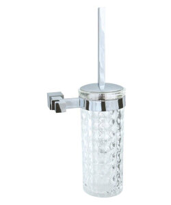 Boheme Ершик настенный латунь, стекло, хром Venturo арт. 10308 Boheme Ершик настенный латунь, стекло, хром Venturo арт. 10308