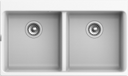 Мойка для кухни 870x520 Axel Rivelato, белая арт. X-90-2D brina Мойка для кухни 870x520 Axel Rivelato, белая арт. X-90-2D brina