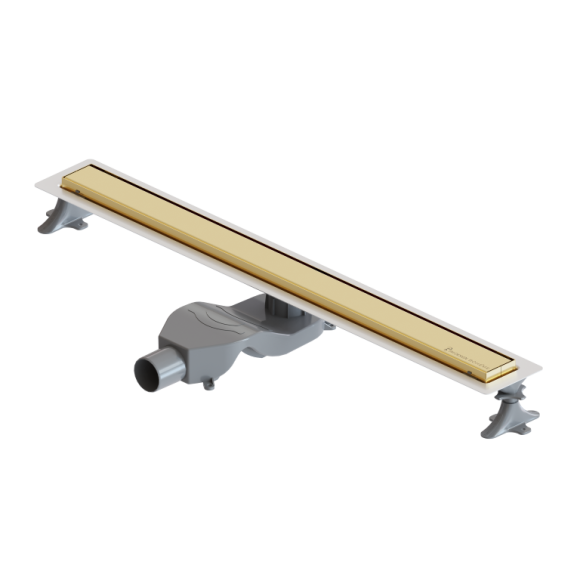 Boheme душевой лоток 80см, нерж.сталь gold, Premium linear арт. 982-80-G