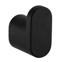 Remer Крючок для халата | полотенца Lounge LN50NO, цвет: черный Remer Крючок для халата | полотенца Lounge LN50NO, цвет: черный