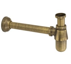 Remer Литой сифон для раковины и биде 970114VO, цвет: бронза