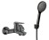 Смеситель для ванны Esko Lagos Gun Metal, арт. LG54GM
