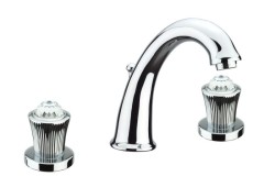 Fiore Двухвентильный смеситель для раковины на 3 отверстия, Venere Sky, 13OO0628 цвет: золото Fiore Двухвентильный смеситель для раковины на 3 отверстия, Venere Sky, 13OO0628 цвет: золото