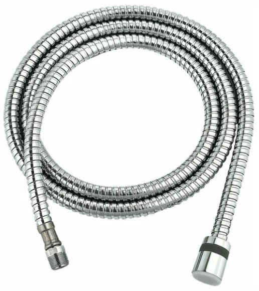 Душевой шланг для лейки смесителя на борт ванны 3.0 м, 1/2"-м15, Lemark, хром арт. LE8065S