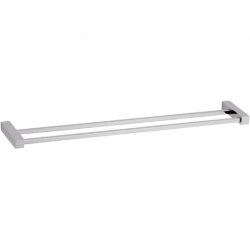 Remer Двойной держатель для полотенца 600 мм SQ SQ33CR, цвет: хром Remer Двойной держатель для полотенца 600 мм SQ SQ33CR, цвет: хром