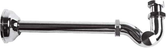Remer Литой сифон для раковины 971Z114, цвет: хром