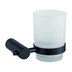 Держатель стакана матовое стекло, Haiba, черный арт. HB8406-7 Держатель стакана матовое стекло, Haiba, черный арт. HB8406-7