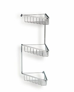 STIL HAUS решётка в ванную угловая 3-х уровневая, высота 54 см хром, арт. 569(08) STIL HAUS решётка в ванную угловая 3-х уровневая, высота 54 см хром, арт. 569(08)