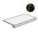 Italon Ступень угловая Laurent Nat Ang. Dx Правая 60x33, под мрамор Charme extra - 620070000985