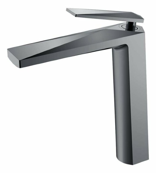 Boheme Смеситель для раковины антрацит глянец Venturo арт. 372-SGM