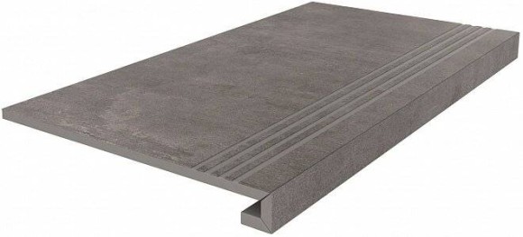 Ступень Астрони 33x60см, серый темный клееная Kerama Marazzi арт. SG622302R\GCF
