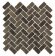 Italon Мозаика Mercury Brown Cross 31.5x29.7, под бетон, цемент, камень Genesis - 620110000095
