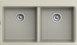 Мойка для кухни 870x520 Axel Rivelato, бежевая арт. X-90-2D topazio Мойка для кухни 870x520 Axel Rivelato, бежевая арт. X-90-2D topazio