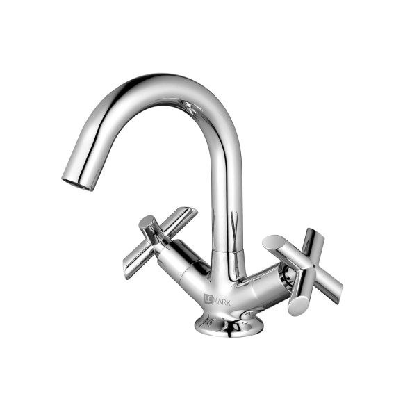 Смеситель для раковины с поворотным изливом, Lemark Practica, хром арт. LM7507C