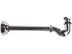 Remer Литой сифон с боковой заглушкой 97110, цвет: хром