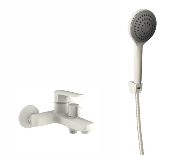Смеситель для ванны Esko Lagos White, арт. LG54W