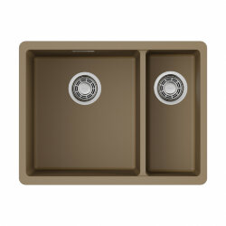 Omoikiri Кухонная мойка Kata 55-2-U-CA, бежевый арт. 4993385 Omoikiri Кухонная мойка Kata 55-2-U-CA, бежевый арт. 4993385