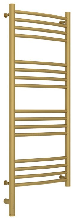 Электрический полотенцесушитель Богема 3.0 выгнутая 1000х400 МЭМ левый (матовое золото) Сунержа арт. 032-5802-1040