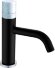 Boheme Смеситель для раковины черный белый Stick арт. 121-B-MR-W