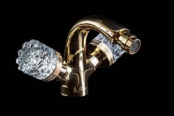 Boheme Смеситель для биде золото Crystal арт. 296-CRST Boheme Смеситель для биде золото Crystal арт. 296-CRST