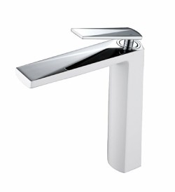 Boheme Смеситель для раковины белый, хром Venturo арт. 372-W Boheme Смеситель для раковины белый, хром Venturo арт. 372-W