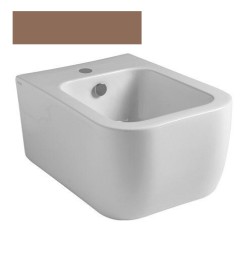 GSG Биде BRIO BRBISO017 подвесной, цвет: каштановый