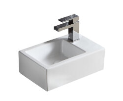 Azario Раковина 37х23,5х12,5 правая, белая арт. AZ4331