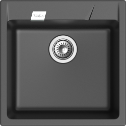 Мойка для кухни 510x510 Raum Rivelato, черная арт. RM-50 antracite Мойка для кухни 510x510 Raum Rivelato, черная арт. RM-50 antracite