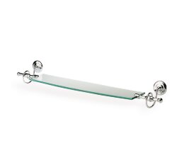 STIL HAUS Стеклянная полка Idra I04(08) цвет: хром STIL HAUS Стеклянная полка Idra I04(08) цвет: хром