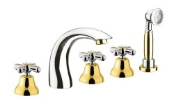 Webert смеситель на борт ванны, Armony, AM730401017 цвет: хром Webert смеситель на борт ванны, Armony, AM730401017 цвет: хром