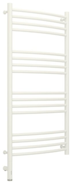 Электрический полотенцесушитель Богема 3.0 выгнутая 1000х500 МЭМ левый (матовый белый) Сунержа арт. 30-5802-1050