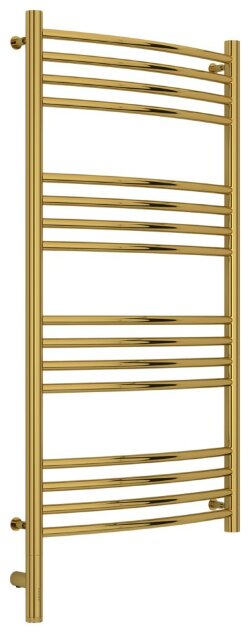 Электрический полотенцесушитель Богема 3.0 выгнутая 1000х500 МЭМ левый (золото) Сунержа арт. 03-5802-1050