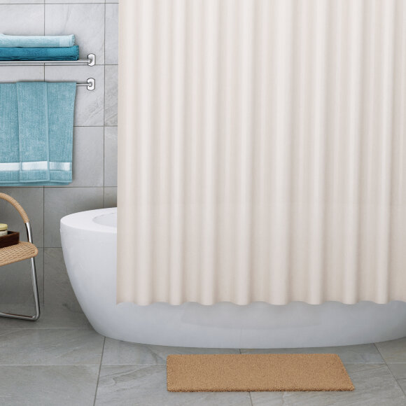 WasserKRAFT Шторка для ванной vils sc-10103 цвет: бежевый