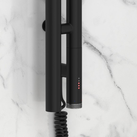 Электрический полотенцесушитель Нюанс 3.0 1800 правый (матовый чёрный) Сунержа арт. 31-5843-1853 Электрический полотенцесушитель Нюанс 3.0 1800 правый (матовый чёрный) Сунержа арт. 31-5843-1853