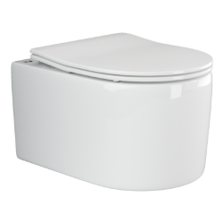 Ceramica Nova Подвесной унитаз rimless (белый) Moments арт. CN3003