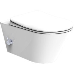 Boheme Унитаз подвесной с функцией биде, (без крышки) Avva арт. 972-2-W