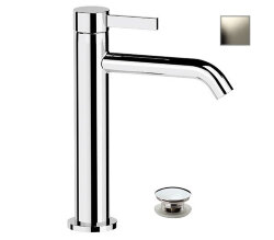 Remer Смеситель для раковины Metrica MC10ACCXV однорычажный с автоматическим донным клапаном "click-clack", сталь глянцевый Remer Смеситель для раковины Metrica MC10ACCXV однорычажный с автоматическим донным клапаном "click-clack", сталь глянцевый