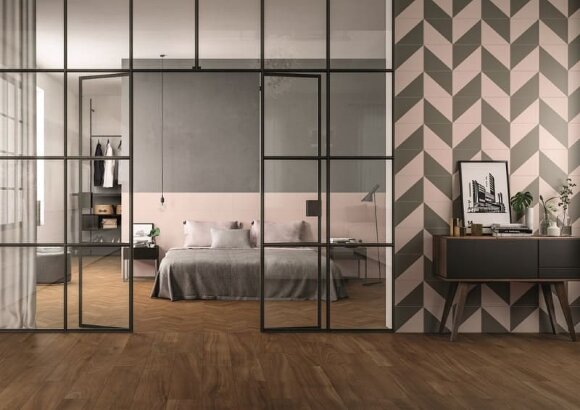 Керамогранит Mogano 7.5x30 Element wood, Italon под бетон, цемент, камень - 600010001904