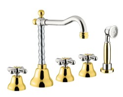 Webert смеситель на борт ванны, Armony, AM730402017 цвет: хром Webert смеситель на борт ванны, Armony, AM730402017 цвет: хром