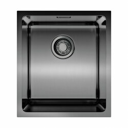 Omoikiri Кухонная мойка Tadzava 39-U/I-GM, цвет: оружейная сталь, арт. 4993079