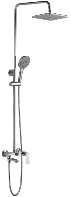 Душевая система тропический душ, Haiba, белый, хром арт. HB24505 Душевая система тропический душ, Haiba, белый, хром арт. HB24505