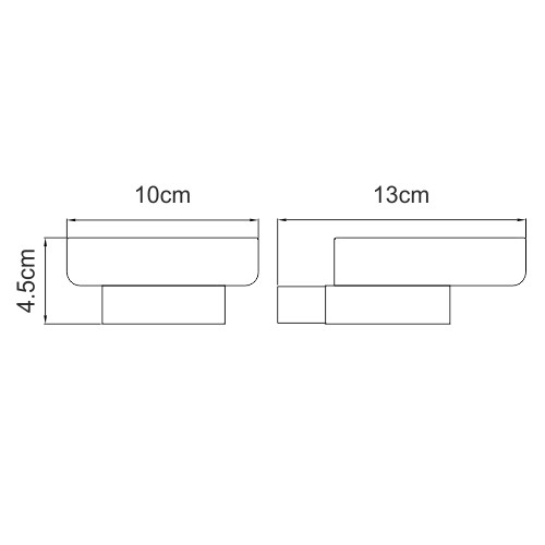 WasserKRAFT Мыльница sauer k-7929 цвет: золото