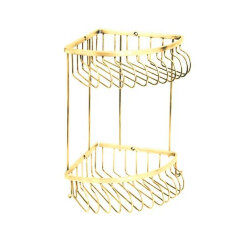 Boheme Угловая полка двойная латунь, золотой Imperiale арт. 10427