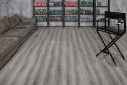 Alpine floor Кварцвиниловая плитка грув, серый - ECO 12-4